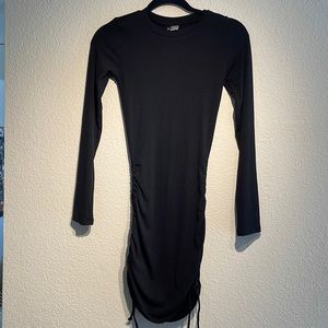 H&M ruched side dress